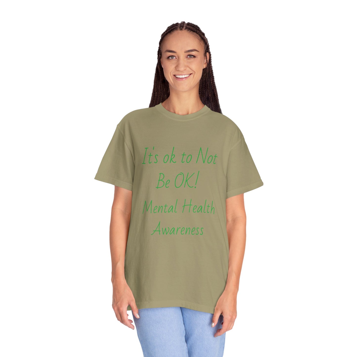 Unisex Mental Health Awareness T-Shirt - It's OK to Not Be OK