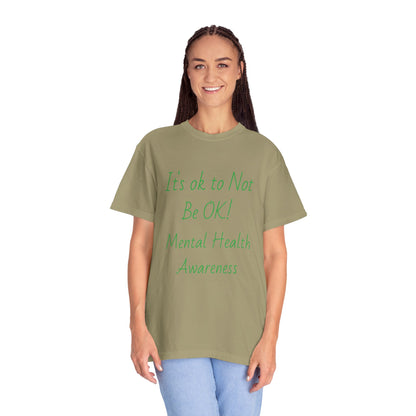 Unisex Mental Health Awareness T-Shirt - It's OK to Not Be OK