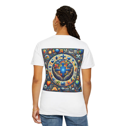 Unisex T-Shirt Puzzle Art Autism Awareness Tee