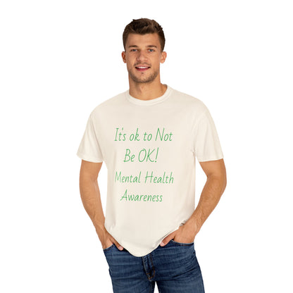 Unisex Mental Health Awareness T-Shirt - It's OK to Not Be OK