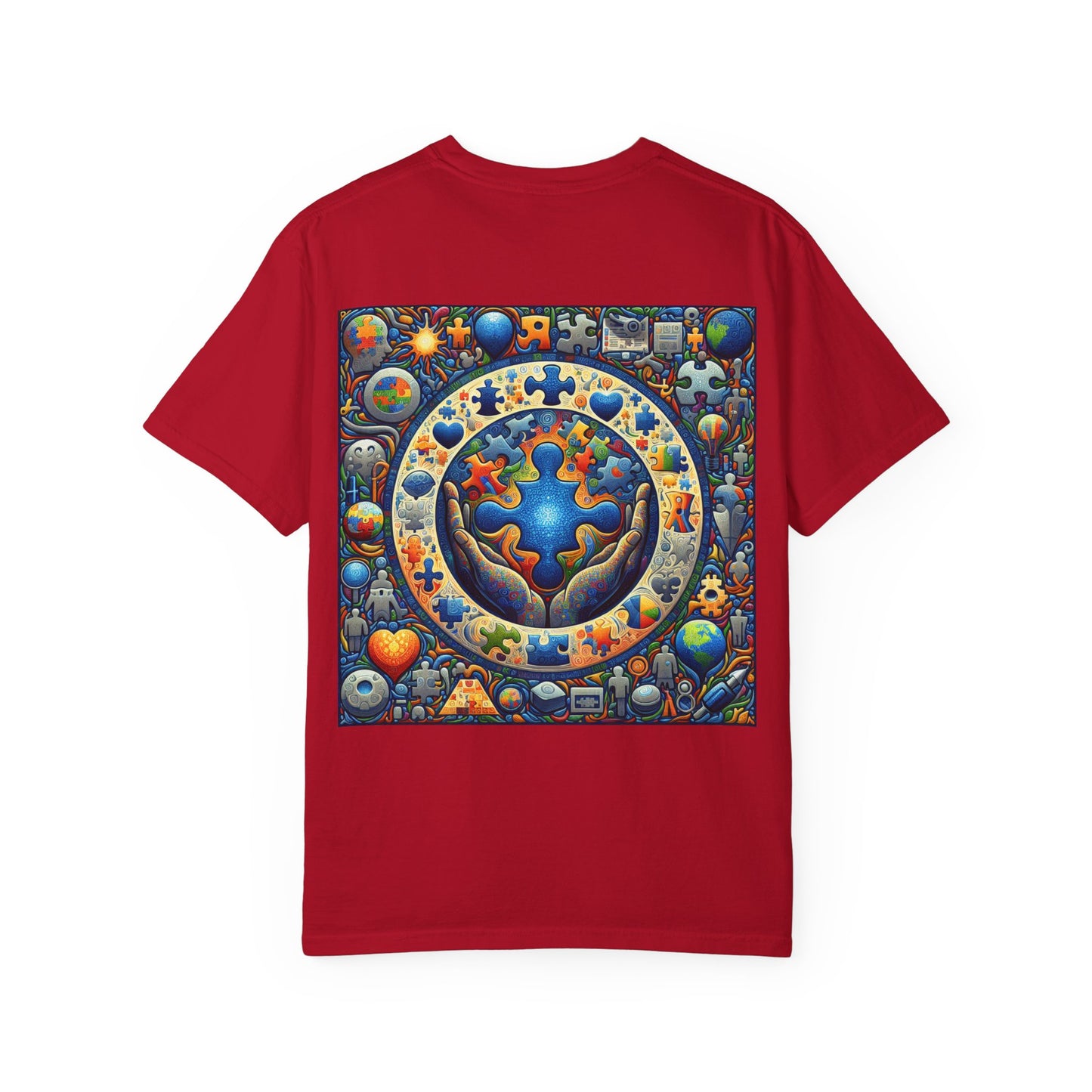 Unisex T-Shirt Puzzle Art Autism Awareness Tee
