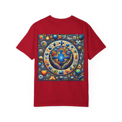 Unisex T-Shirt Puzzle Art Autism Awareness Tee