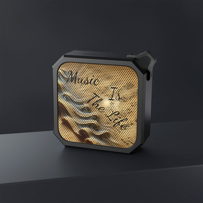 Portable Outdoor Bluetooth Speaker - 'Music Is The Life'