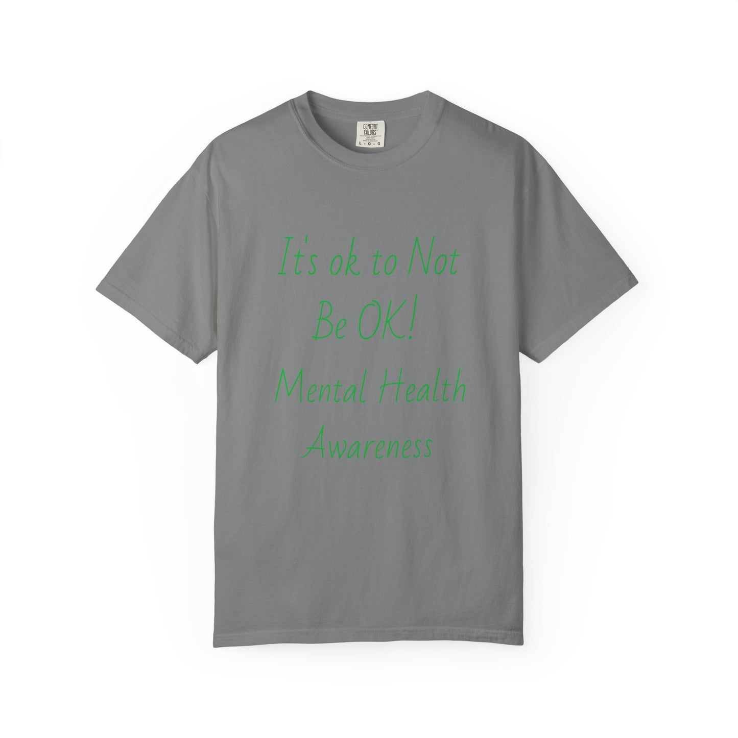 Unisex Mental Health Awareness T-Shirt - It's OK to Not Be OK