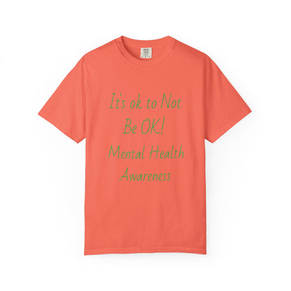 Unisex Mental Health Awareness T-Shirt - It's OK to Not Be OK