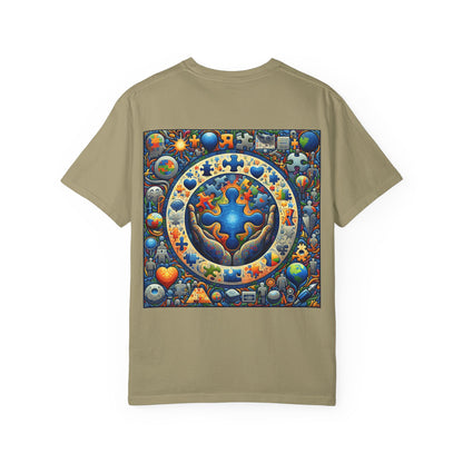 Unisex T-Shirt Puzzle Art Autism Awareness Tee