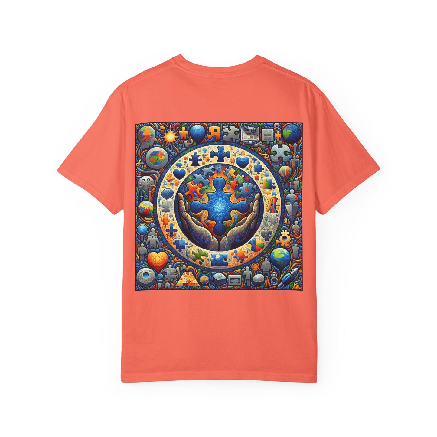 Unisex T-Shirt Puzzle Art Autism Awareness Tee