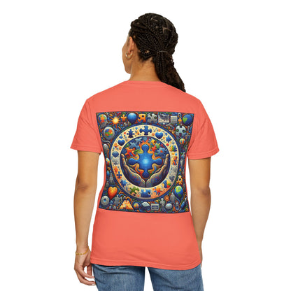 Unisex T-Shirt Puzzle Art Autism Awareness Tee