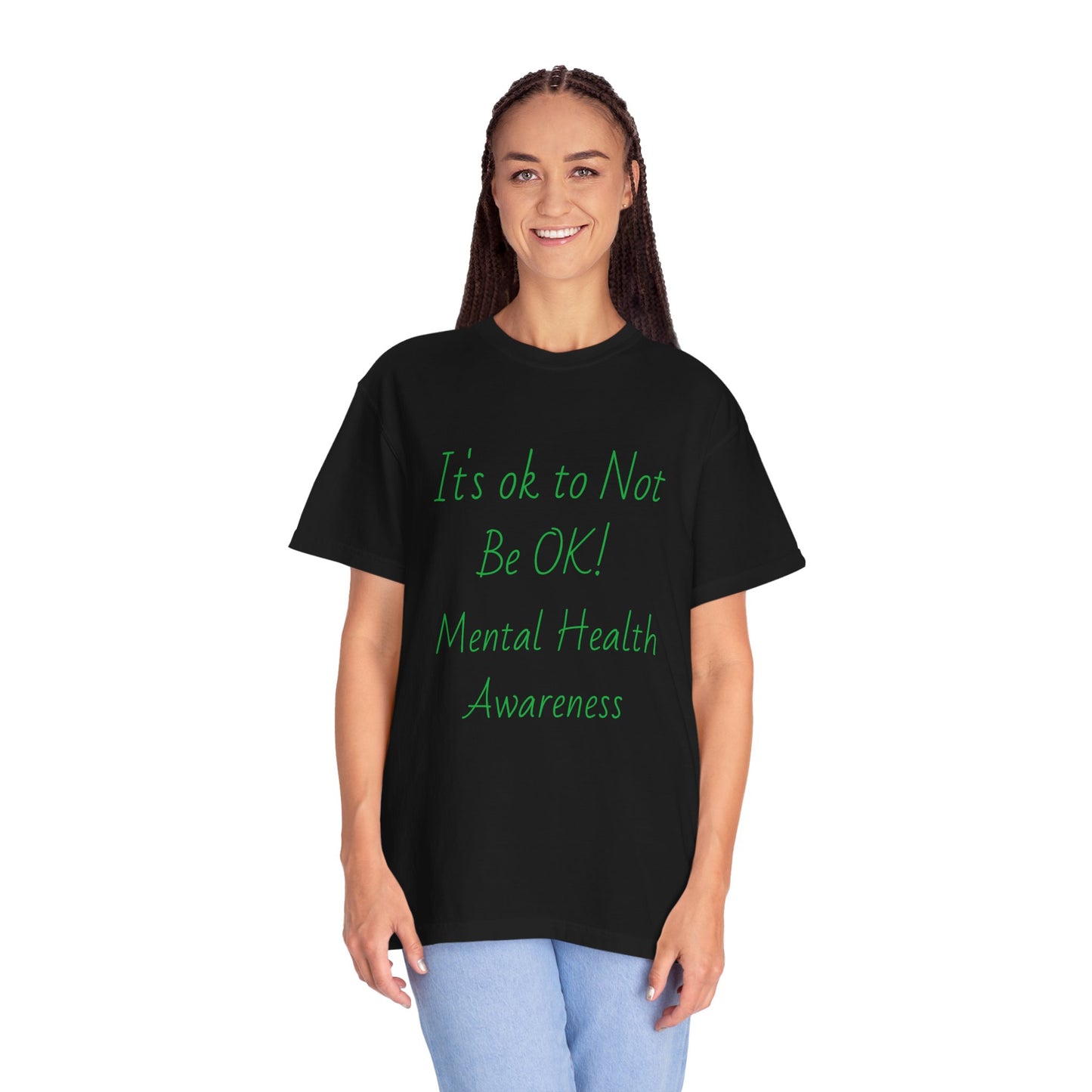 Unisex Mental Health Awareness T-Shirt - It's OK to Not Be OK