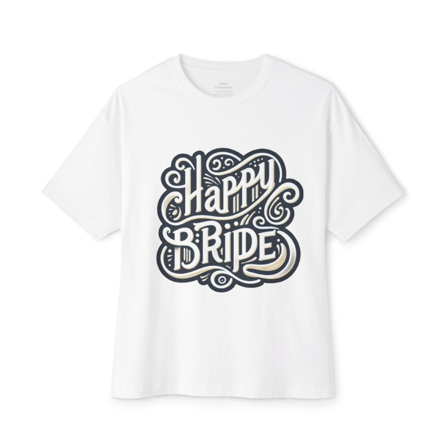 Boxy Tee - Happy Bride Tee