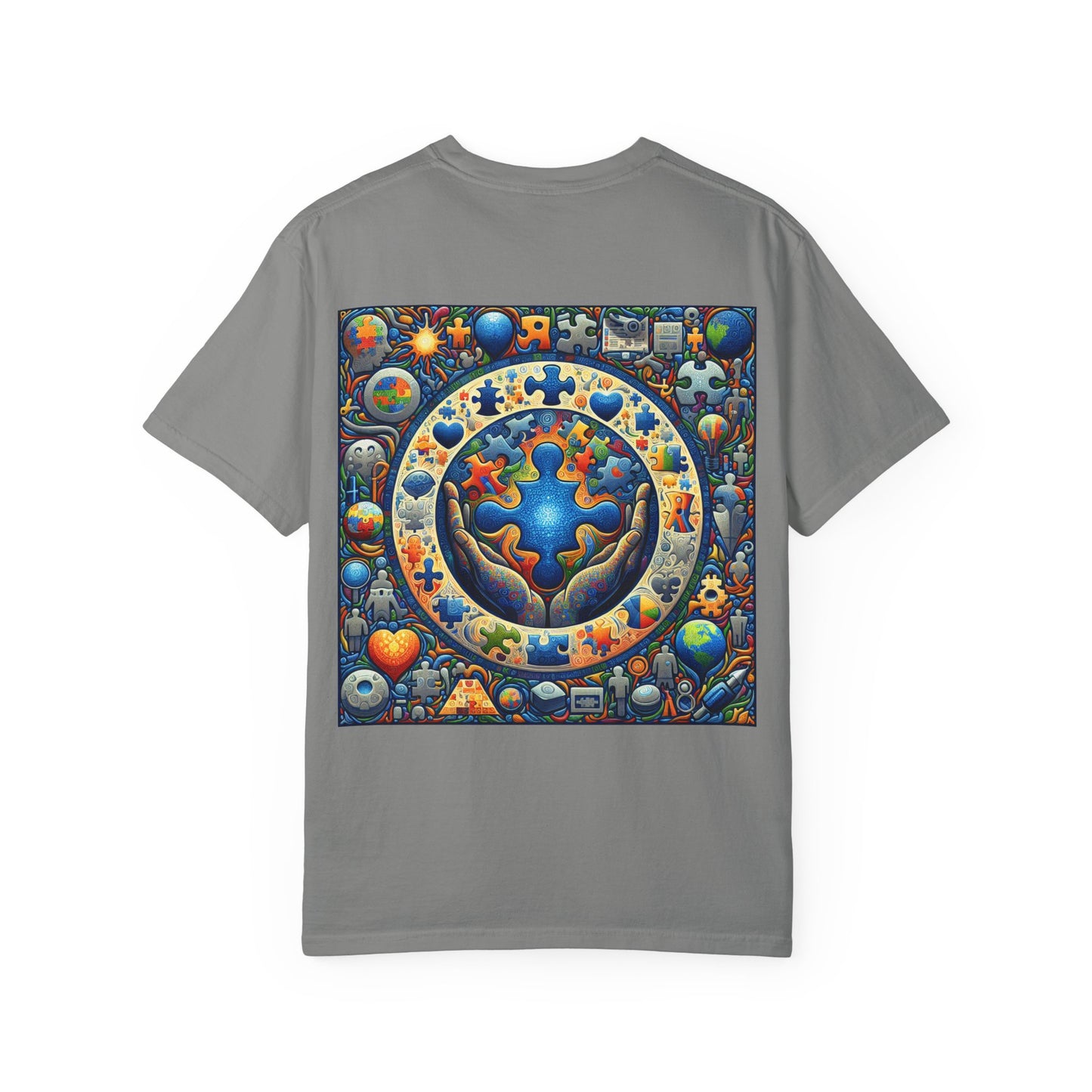 Unisex T-Shirt Puzzle Art Autism Awareness Tee