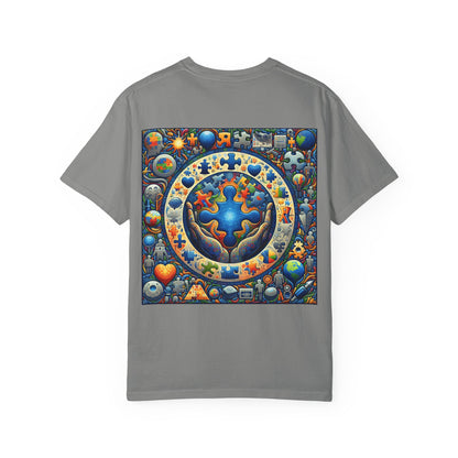 Unisex T-Shirt Puzzle Art Autism Awareness Tee