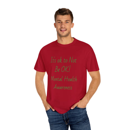 Unisex Mental Health Awareness T-Shirt - It's OK to Not Be OK