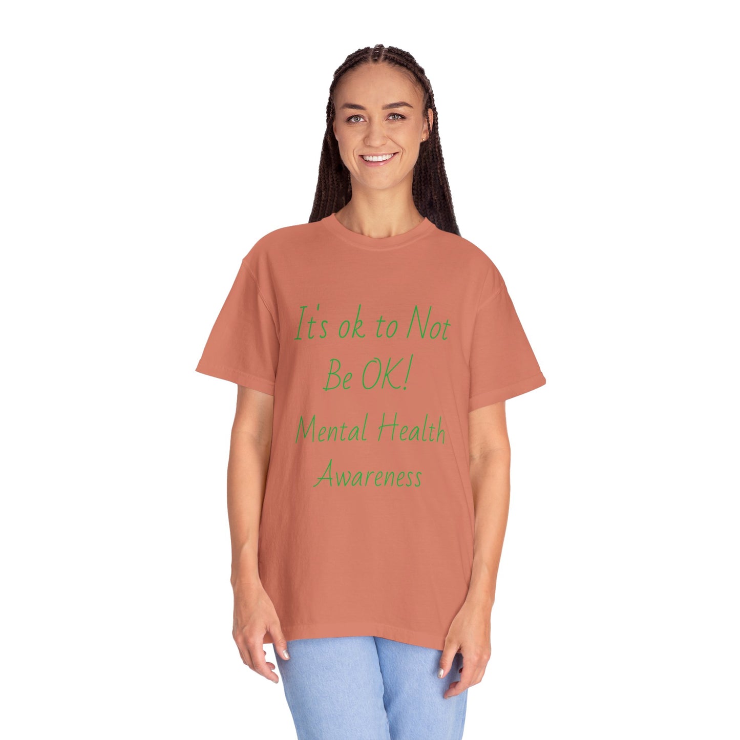 Unisex Mental Health Awareness T-Shirt - It's OK to Not Be OK