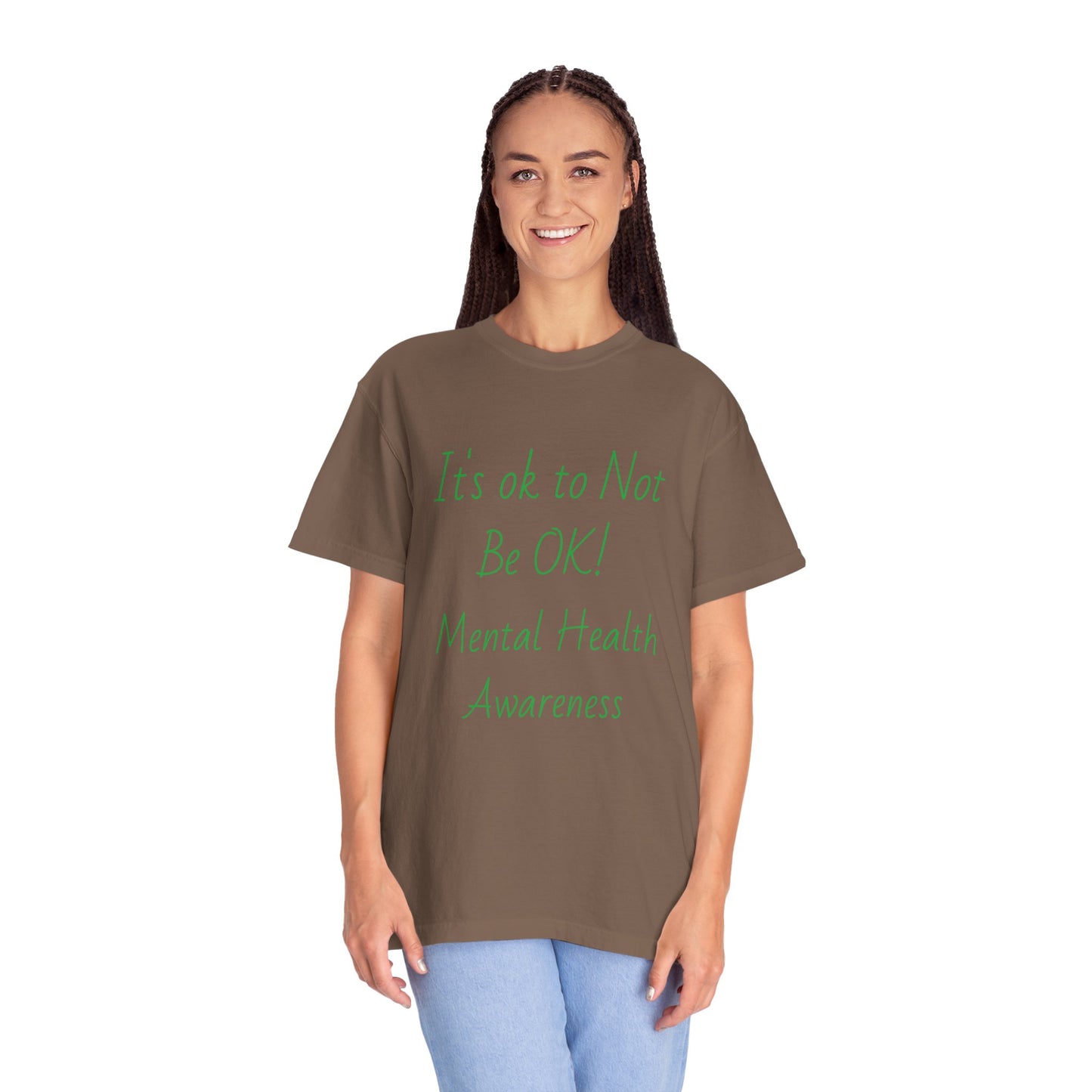 Unisex Mental Health Awareness T-Shirt - It's OK to Not Be OK