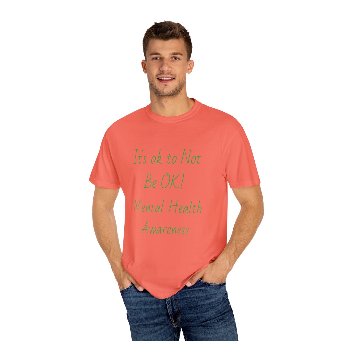 Unisex Mental Health Awareness T-Shirt - It's OK to Not Be OK
