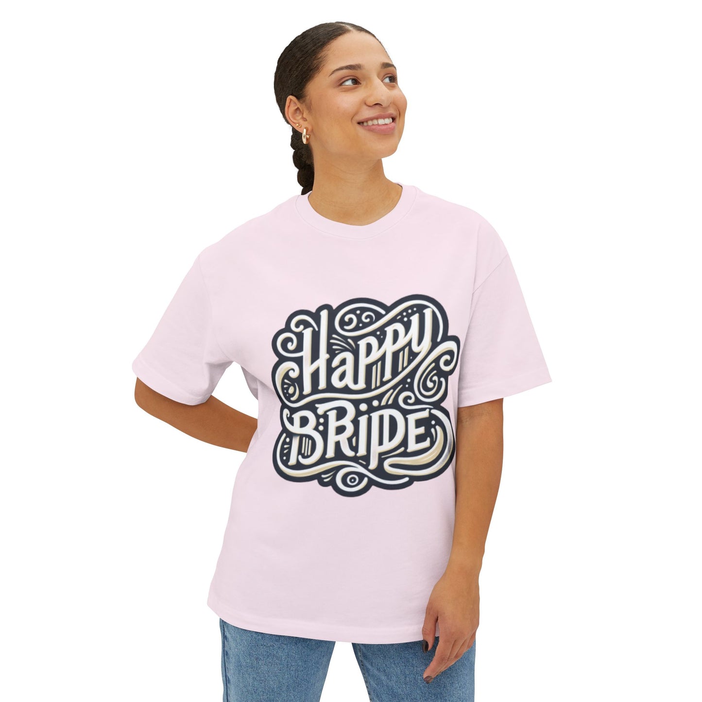 Boxy Tee - Happy Bride Tee