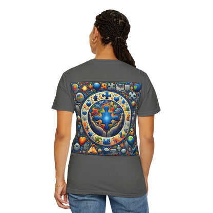 Unisex T-Shirt Puzzle Art Autism Awareness Tee