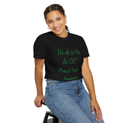 Unisex Mental Health Awareness T-Shirt - It's OK to Not Be OK