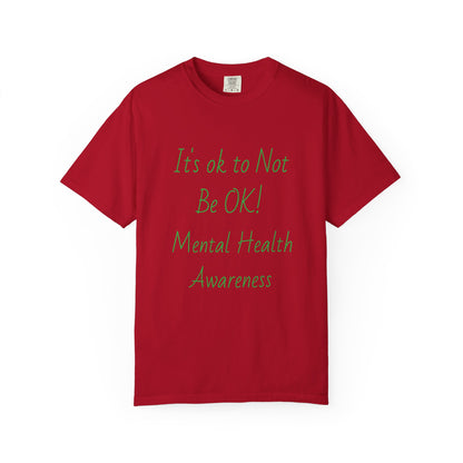 Unisex Mental Health Awareness T-Shirt - It's OK to Not Be OK