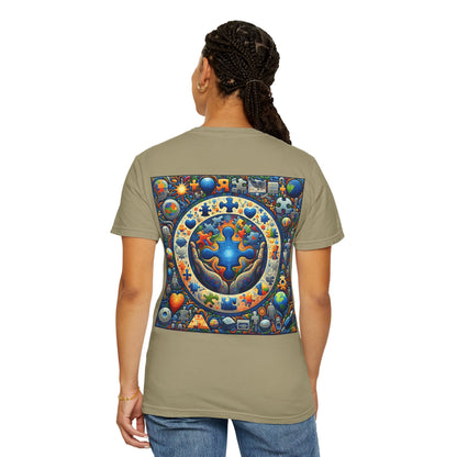 Unisex T-Shirt Puzzle Art Autism Awareness Tee