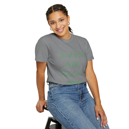 Unisex Mental Health Awareness T-Shirt - It's OK to Not Be OK