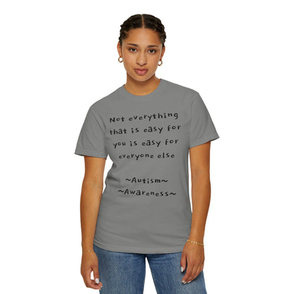 Unisex T-Shirt Puzzle Art Autism Awareness Tee