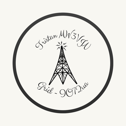 Slate Callsign Coaster