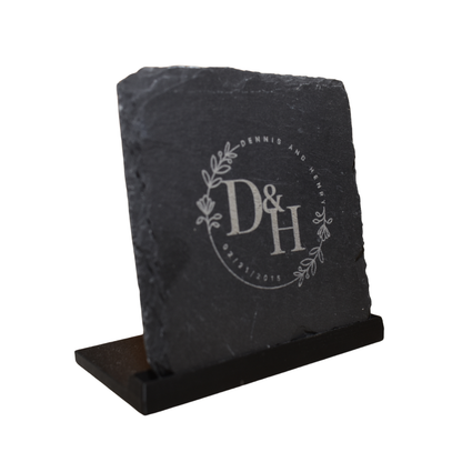 Monogram Coaster