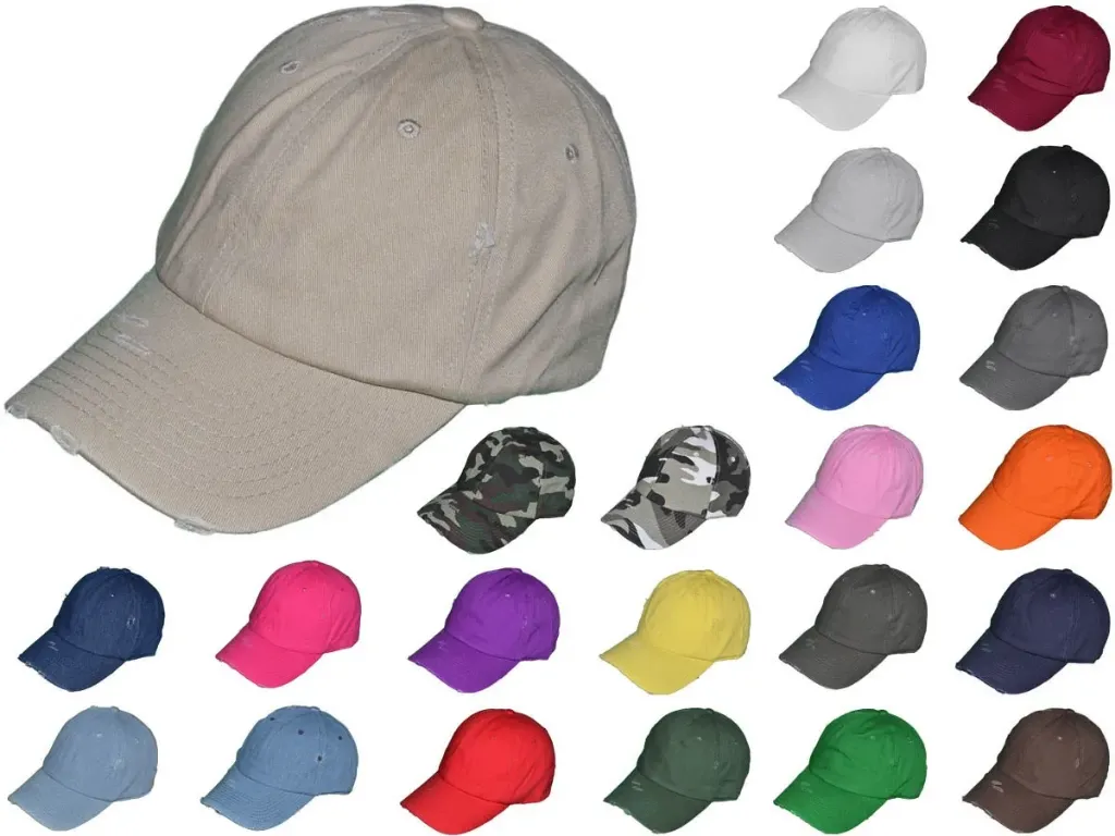 [5209-DTF] Custom DTF Hat – Distressed Dad Hat (5209)