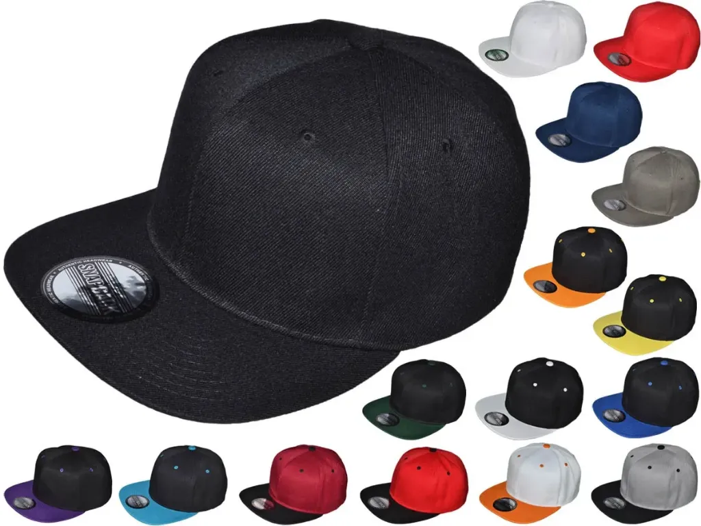 [5340-DTF] Custom DTF Hat – Flat-Bill Snapback (5340)