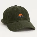 Custom Embroidered Hat – Corduroy Strapback (5398)