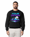 Custom Embroidered Adult Crewneck Sweatshirt – One-Sided